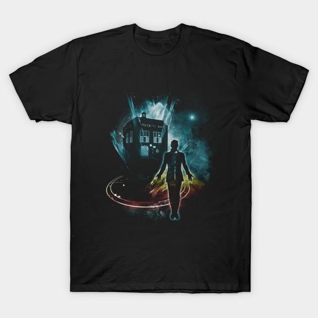 time traveller regenerated T-Shirt by kharmazero